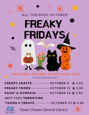 Freaky Fridays-- Fri